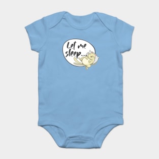 Sleepy Cat Baby Bodysuit